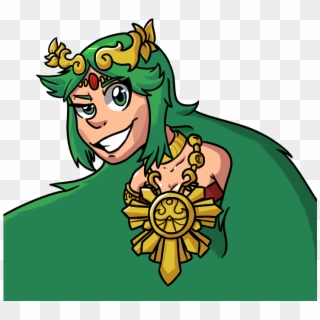 3-hour Palutena From Stream - Cartoon, HD Png Download