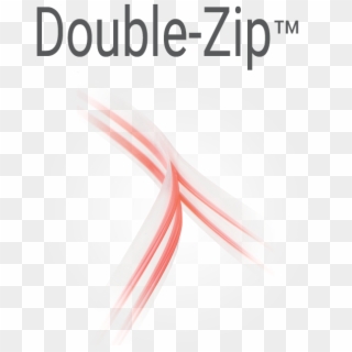 Double Zip Image - Graphic Design, HD Png Download