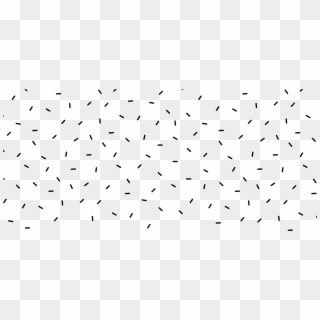 Sprinkles Png - Black And White Sprinkles Pattern, Transparent Png