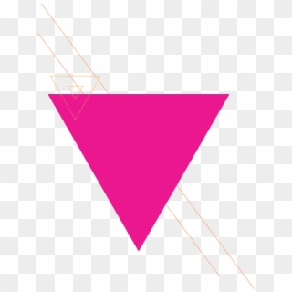 Triangle Pink - Triangle, HD Png Download