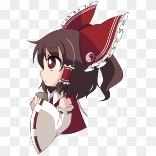 Reimu-gazing - Cartoon, HD Png Download