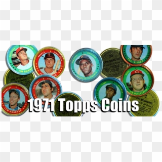 1971 Topps Coins - Coin, HD Png Download