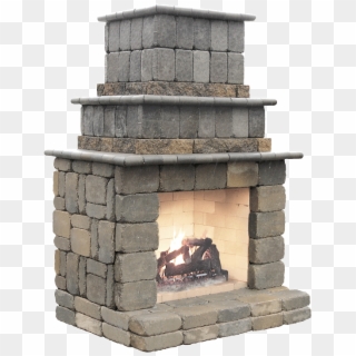 Willow Creek Outdoor Fireplace Kit - Outdoor Fireplace Kits, HD Png Download