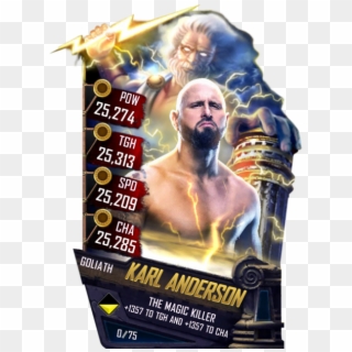 Karlanderson S4 20 Goliath Fusion - Wwe Supercard, HD Png Download