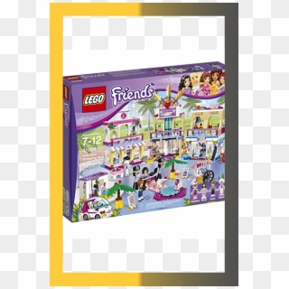 Lego Friends Heartlake Shopping Mall 41058 Building - Lego 41058, HD Png Download