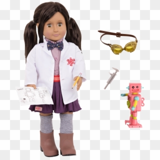Blanca 18-inch Inventor Doll - Our Generation Inventor Doll, HD Png Download