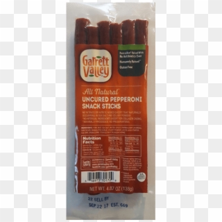 70170 Uncured Pepperoni Snack Sticks Product Photo - Pepperoni, HD Png Download