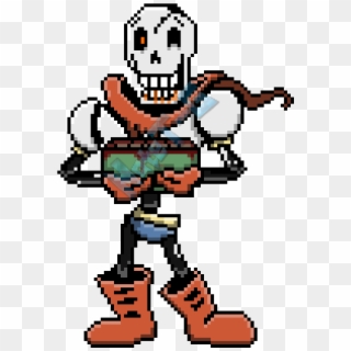 Hey, It's Me Again, The One Who Made The Axe Sans Sprite - Undertale Papyrus Colored Sprite, HD Png Download