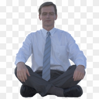 Suit - Sitting, HD Png Download