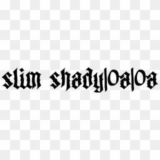 Slim Shady Logo By Ms - Scrapbooking, HD Png Download