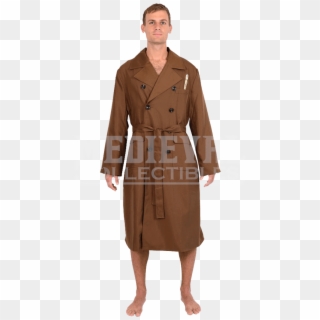 Doctor Who Tenth Doctor Trench Coat Robe - 10th Doctor Trench Coat, HD Png Download
