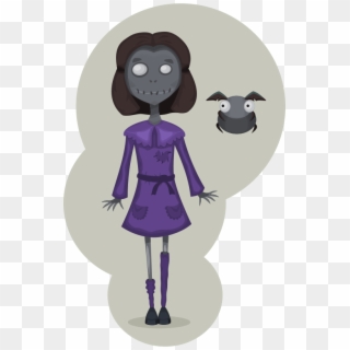 Scary Girl Clipart, HD Png Download