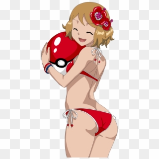 Another Bikini Serena - Serena De Pokemon Hot, HD Png Download