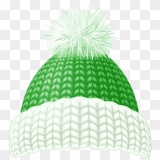 Green Winter Hat Clip Art Image - Winter Hat Clipart Png, Transparent Png