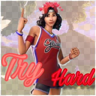 My Try Hard Skin - Triple Threat Fortnite Thumbnail, HD Png Download