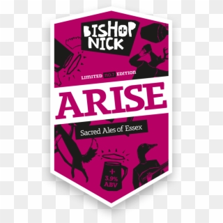 Arise Amber Ale - Bishop Nick Ridley's Rite, HD Png Download