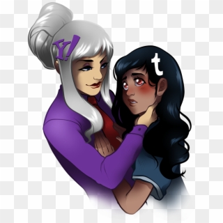 Human Hair Color Purple Fictional Character Cartoon - Y Yahoo, HD Png Download