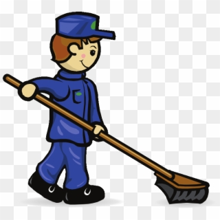Maiden Clipart House Cleaner - Street Sweeper Clipart Png, Transparent Png