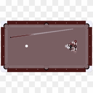 Pool Table Top View , Png Download - Pool Table Top View, Transparent Png