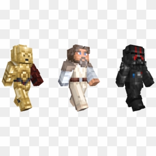C-3po, Luke Skywalker And Elite Tie Fighter Pilot - Lego, HD Png Download