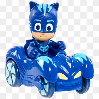 View Larger - Pj Masks Race Into The Night Cat Car, HD Png Download