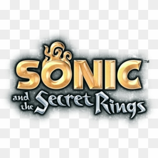 Srings Logo English - Sonic And The Secret Rings Logo, HD Png Download
