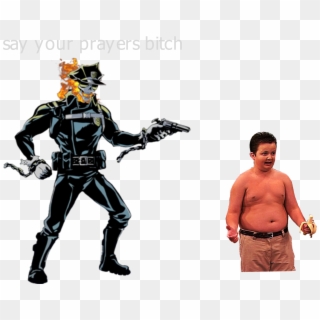 Inferno Cop Disrespects Gibby - Inferno Cop Png, Transparent Png
