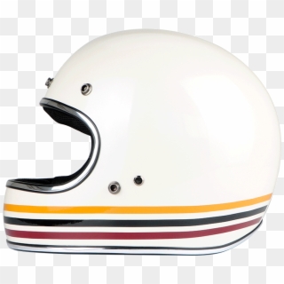 Vecchio Full Face Vintage Racing Motorcycle Jet Helmet - Motorcycle Helmet, HD Png Download