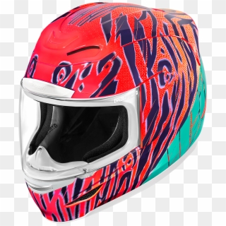 Icon Airmada Wildchild Unisex Fullface Motorcycle Riding, HD Png Download