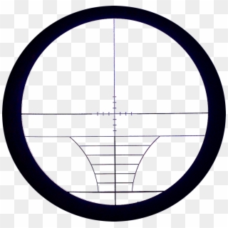 Rifle Scope 3-9x40mm With Illuminated Reticle - Circle, HD Png Download