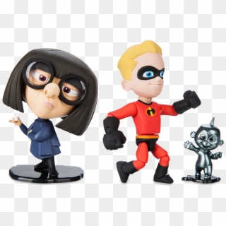 What Do You Think Of These Supercharged Action Figures - Edna Pixar Toy Box, HD Png Download