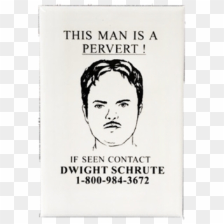 Dwight Schrute Pervert Hunter Magnet - Dwight Schrute Phone Case, HD Png Download