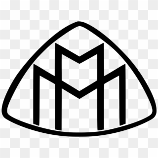 Maybach Luxury Brand Auto Svg Png Icon Free Download - Mercedes Maybach Logo, Transparent Png