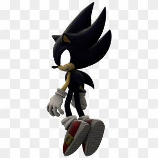 Dark Sonic - Sonic X Super Dark Sonic, HD Png Download - 500x619(#4081040)  - PngFind