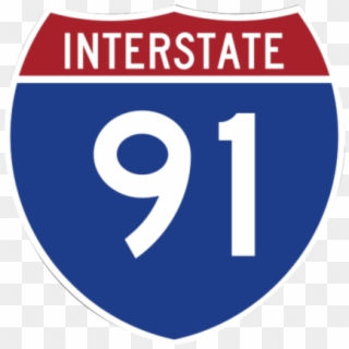Police Say An Enosburg Falls Woman Jumped Out Of Her - Interstate 91 Logo, HD Png Download