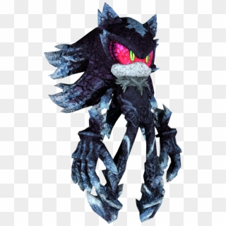 Dark Sonic X By Bilianna - Sonic X Super Dark Sonic - (500x619) Png Clipart  Download