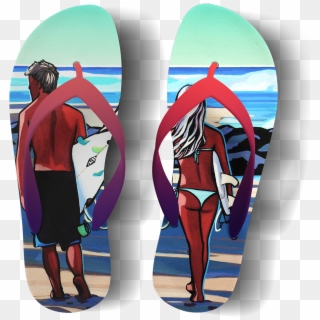Chinelo Surf Life Beach - Surfing, HD Png Download