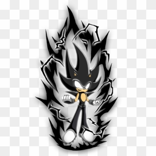 Hyper Sonic Black By, HD Png Download