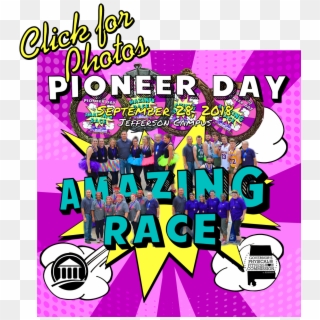 Pioneer Day & Amazing Race - Poster, HD Png Download
