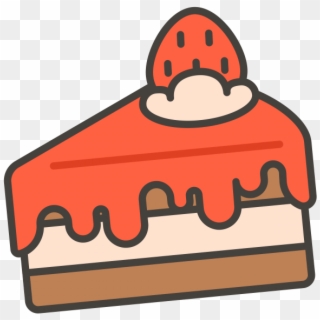 Cake Emoji Icon - เค้ก Png, Transparent Png