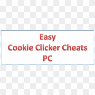 Easy Cookie Clicker Cheats Pc - Online Movie Ticket Booking, HD Png Download