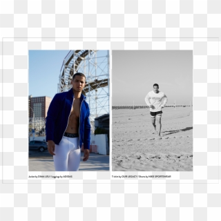 Athletica Style In Motion Magazine - Sexy Man In Tracksuit, HD Png Download