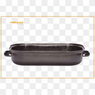 Black Metal Baking Tray Baking Pan Transparent - Roasting Pan, HD Png Download