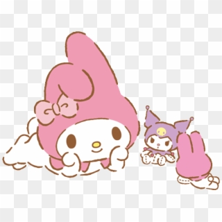 Kuromi Mymelody Cute Colorful Colorsplash Handpainted