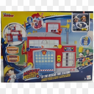 Mickey Mouse Fire Fighters Fire Station 181939 Mickey - Mickey Mouse Firestation, HD Png Download