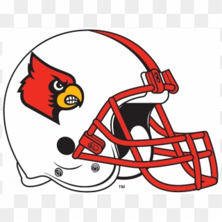 Louisville Cardinals Iron On Stickers And Peel-off - Bethune Cookman Football Helmet, HD Png Download