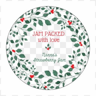 Christmas Jam Labels - Leonie Faire Part, HD Png Download