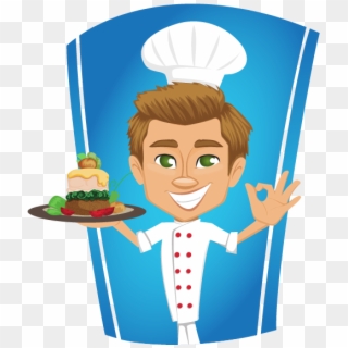 Free - Male Chef Clipart Png, Transparent Png