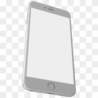 Iphone 6 Plus Silver Png Image - Smartphone, Transparent Png