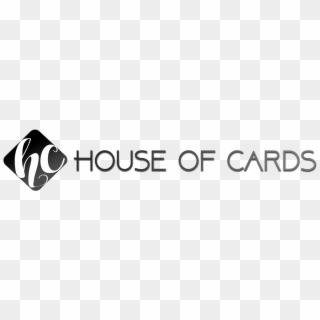 House Of Cards Logo Png Transparent Background - Monochrome, Png Download